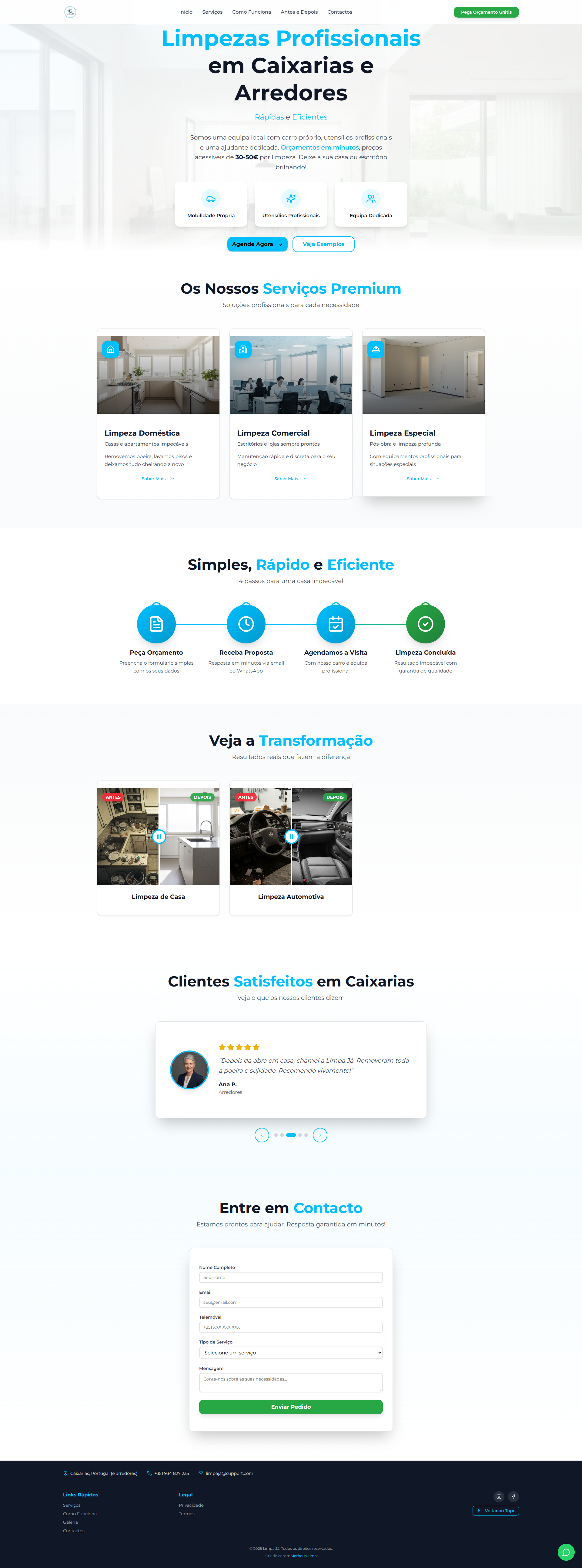 Limpa Já - Professional Cleaning